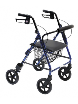 ROLLY-ALU - Deambulatore a 4 ruote